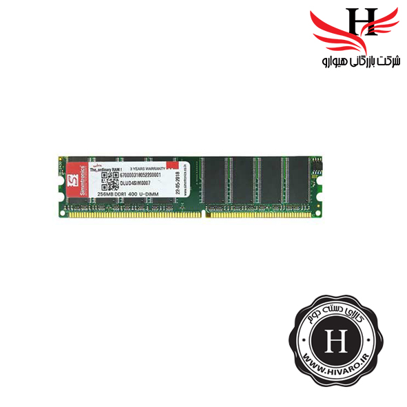 تصویر رم کامپيوتر استوک   256MB 400 DDR1